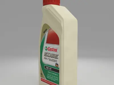 Castrol Motor Oil 3D model