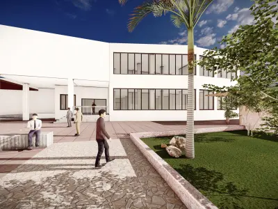 Contemporary Museum Architecture Project 3D model