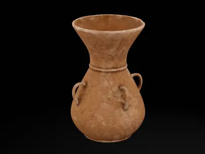 Watering Pot Low-poly 3D model