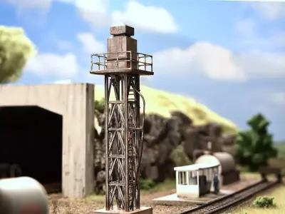 BUILD-0003 Diesel and Sand set H0-scale 3D print model