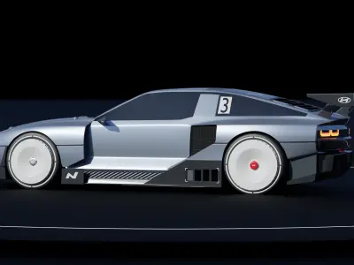 Hyundai N-Vision 74 3D model