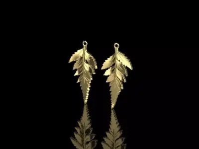 Earrings  Free 3D print model