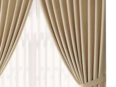 Curtains 07 3D model