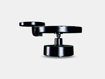 KABOMBA LED wall lamp with mirror Low-poly 3D model