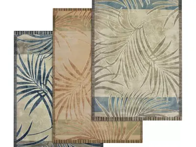 Rug Set 596 3D model