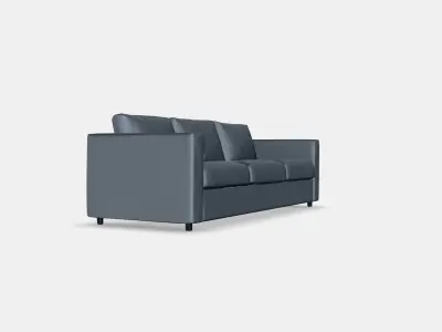 VIMLE 3-seat sofa 9 Low-poly 3D model