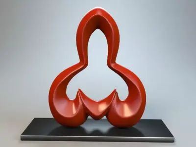 Abstract Figure m06 P 3D print model