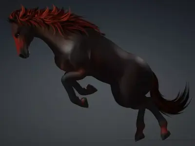 Horse-G10 3D model