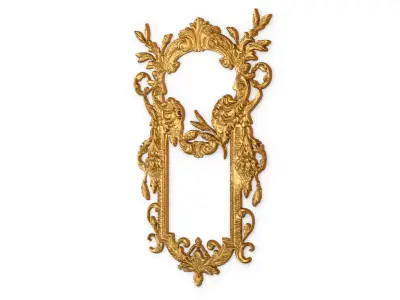 Classic decor ornament carved 68  3D model