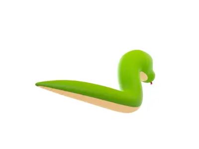 Character292 Snake 3D model