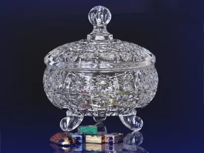 crystal glass bonbonaire 002 3D print model