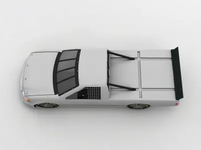  2004 Toyota Tundra Race Truck NASCAR 3D model