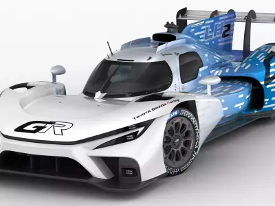 Toyota GR LH2 Racing Concept 2025 3D model