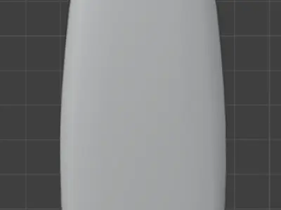 2025 Short board Surfboard Triple fin five foot eleven 5 11 3D model