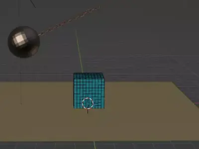 3D animated model Low-poly 3D model