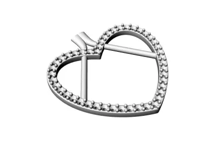 Pendant 2024-007 3D print model 3D print model