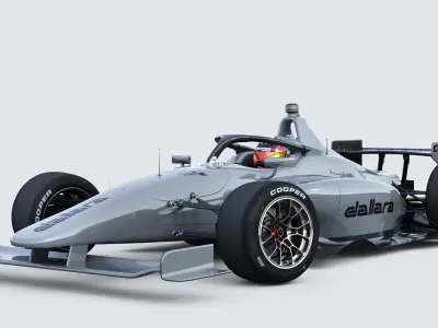 Dallara IL 15 speeway 2022 Template 3D model