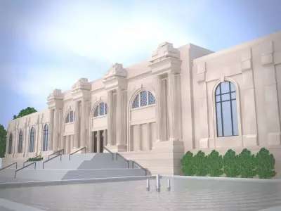 Museum 3D model