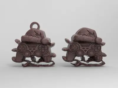 game lover christmas gamedecor  3D print model