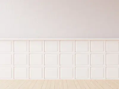 Wall Partition for your interior Low poly 15 3D model