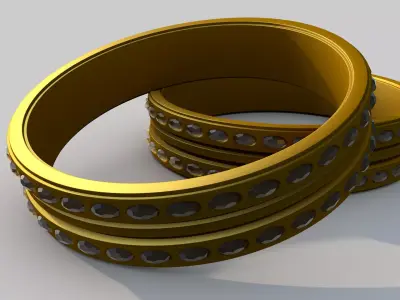 Rings 3D model