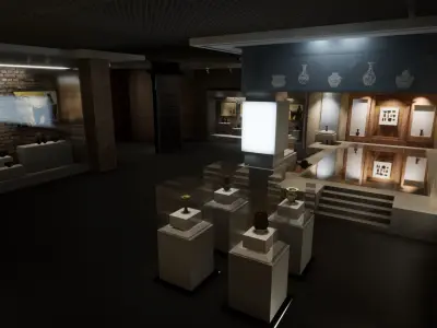 museum 3D model purchase