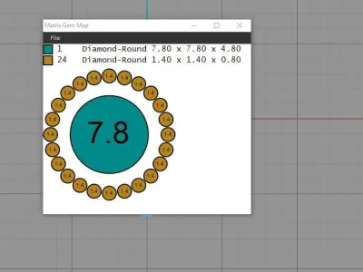Rhinocros avengers ring 3D model