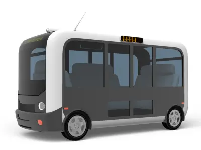 smart bus 3D model