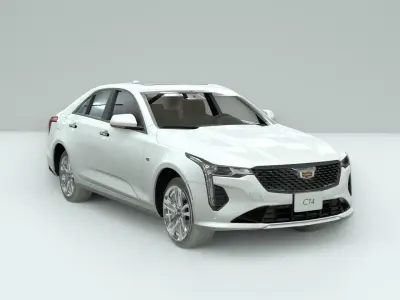 Cadilac ct4 2021 3D model