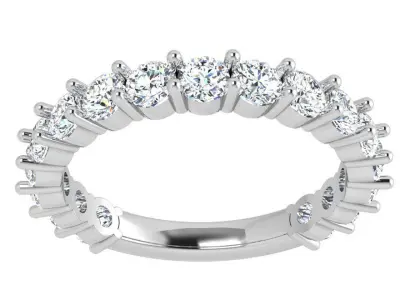 Diamond Band Ring 4321 3D print model