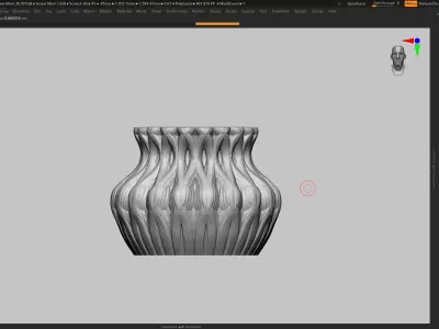 vase 3d print 420  3D print model