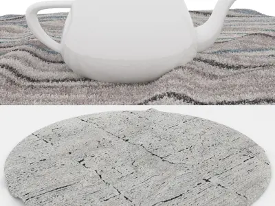 Rugs No 1017 Low-poly 3D model