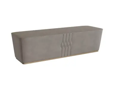 Modenese Luxury Modern Bench 3D model