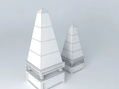 classic object classic garnish Free 3D model