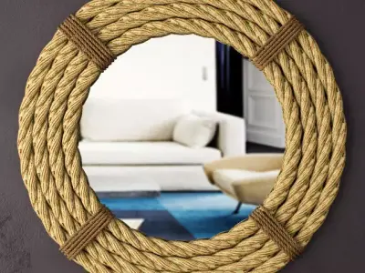 Rope Mirror 3D model