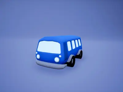 Toon Vehicles Pack 3D model