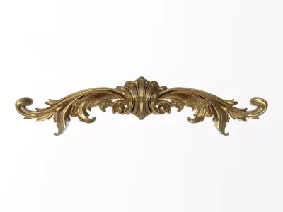 decorative pattern ready for 3D printing 3D model 7