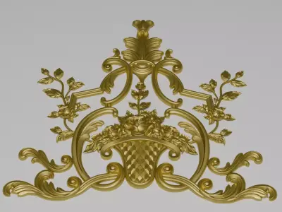 furniture 3d model cnc decor 3D model buy