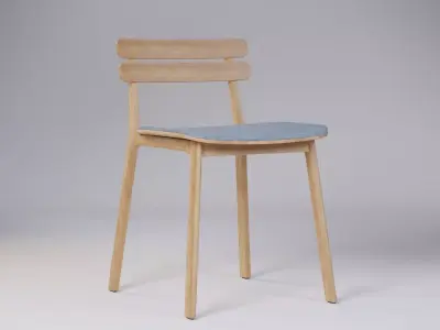 Modern Dining Chair 48x52x77 Low-poly 3D model