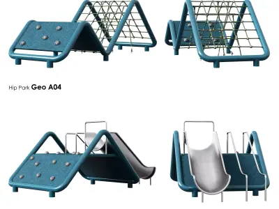 Hip Park Set 1 3D model