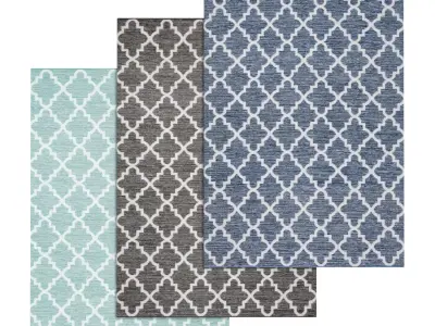 Rug Set 286 3D model