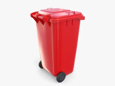 Trash can v15 3D model