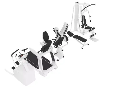 Training Equipment 3D model