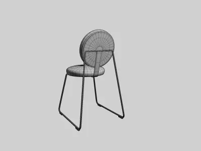 IKEA MANHULT chair  3D model