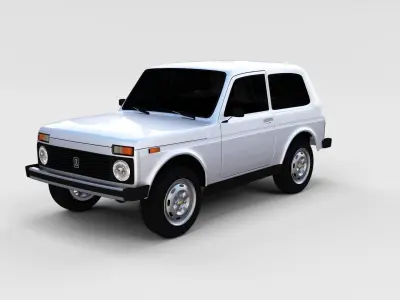 Lada Niva rev 3D model