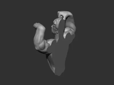 Wall Sculpture 3D Print File 3D print model