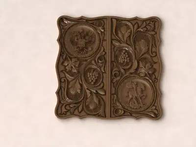 backgammon 1 3D print model