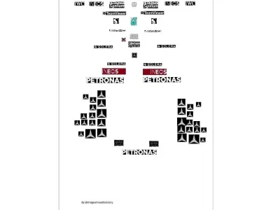 2024 MERCEDES W15 - THE LAST OF HAMILTONs MERCEDES 3D print model