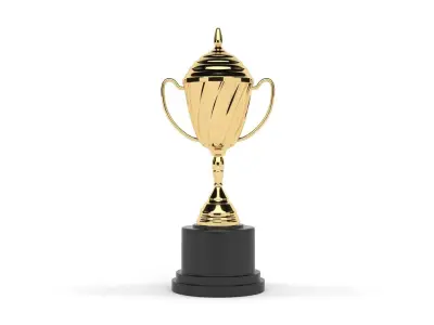 Cups Trophy 3D model 8