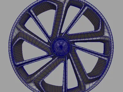 Volkswagen GTI Roadster  Rim 3D model